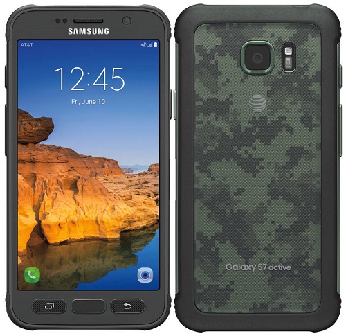 buy Cell Phone Samsung Galaxy S7 Active SM-G891A 32GB - Camo Green - click for details
